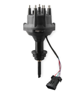 MSD Dist.. Black. Dual Sync. Chrysler S/B