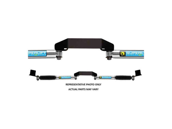 Superlift 03-08 Dodge Ram 2500/3500 4WD Dual Steering Stabilizer Kit - SR SS by Bilstein (Gas)
