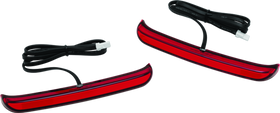 Kuryakyn Tracer Saddlebag Lights Red Lens