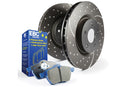 EBC S6 Brake Pad and Rotor Kit-1