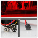 Xtune Porsche 911 996 ( Non 4S. Turbo. GT3 ) 99-04 LED Tail Lights Red Clear ALT-ON-P99699-LED-RC-6