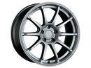 SSR GTV02 18x8.5 5x100 44mm Offset Flat Black Wheel 02-05 WRX-1