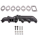 ATS Diesel 2003+ Dodge 5.9L Cummins 2pc T3 Non-Wastegated Pulse Flow Exhaust Manifold-1