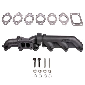 ATS Diesel 2003+ Dodge 5.9L Cummins 2pc T3 Non-Wastegated Pulse Flow Exhaust Manifold