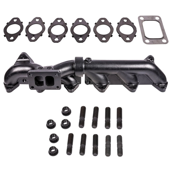 ATS Diesel 2007.5+ Dodge 6.7L Common Rail Cummins 2pc Holset 351VE Flange Exhaust Manifold
