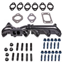 ATS Diesel 07-18 Dodge Cummins 6.7L Pulse Flow Exhaust Manifold Kit w/ Gaskets & Hardware-1