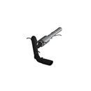 3 1/2" Cat Back, Single Side exit, Black Coated-1