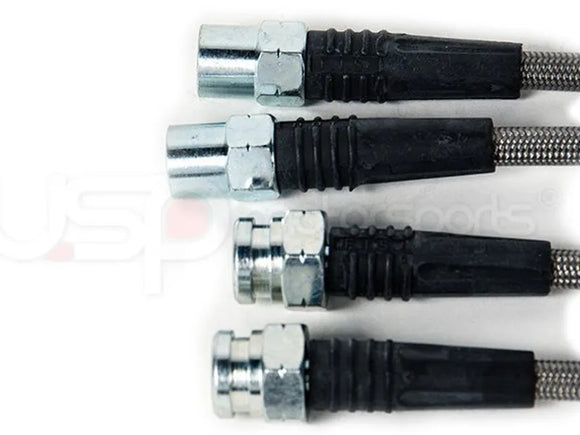 USP STAINLESS STEEL REAR BRAKE LINES FOR MK3 VR6 (95.5 FOR98)