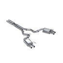 MBRP 16-20 Ford GT350/GT350R Dual Quad Split Rear Outlet 3in Cat Back T304 Exhaust-1
