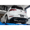 MBRP PRO Series VW Mk7 R 3" Cat Back Quad Rear Exhaust With CF Tips-9