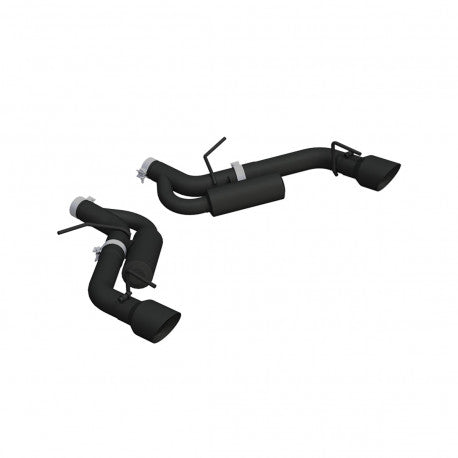 MBRP 16-19 Chevrolet Camaro SS Dual Rear Exit Axle Back w/ 4.5in OD Tips - BLK (Non NPP Models)