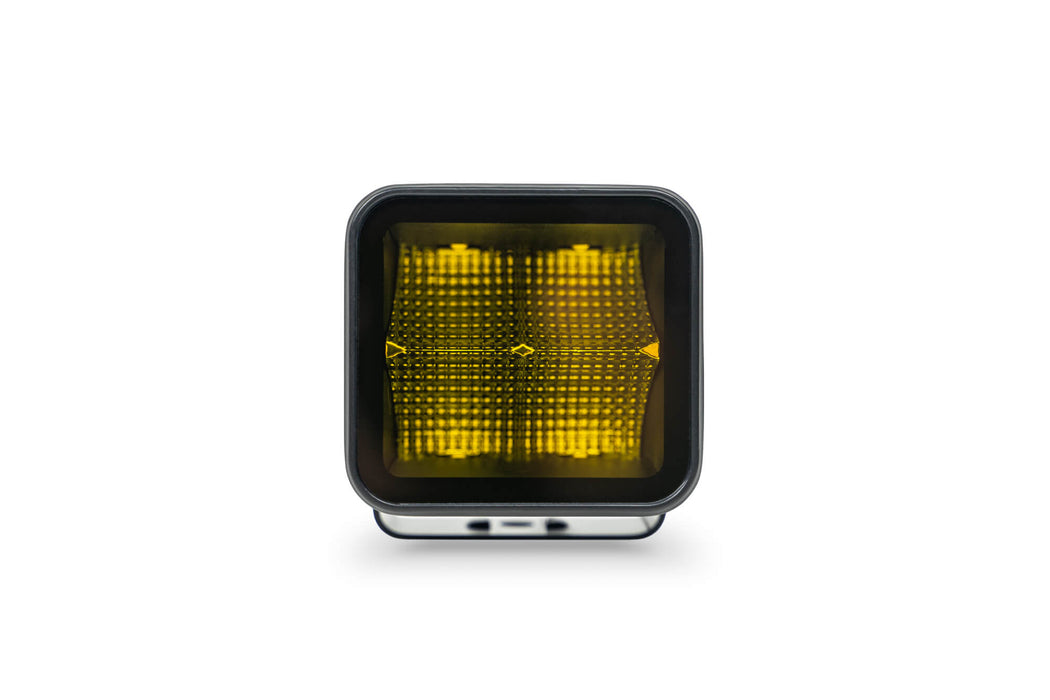 DV8 Offroad 3in Elite Series LED Amber Pod Light