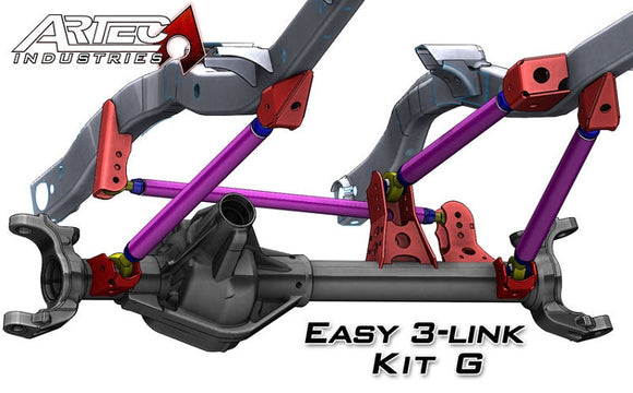 Artec Industries Easy 3 Link - Kit G - Adjustable Upper Link