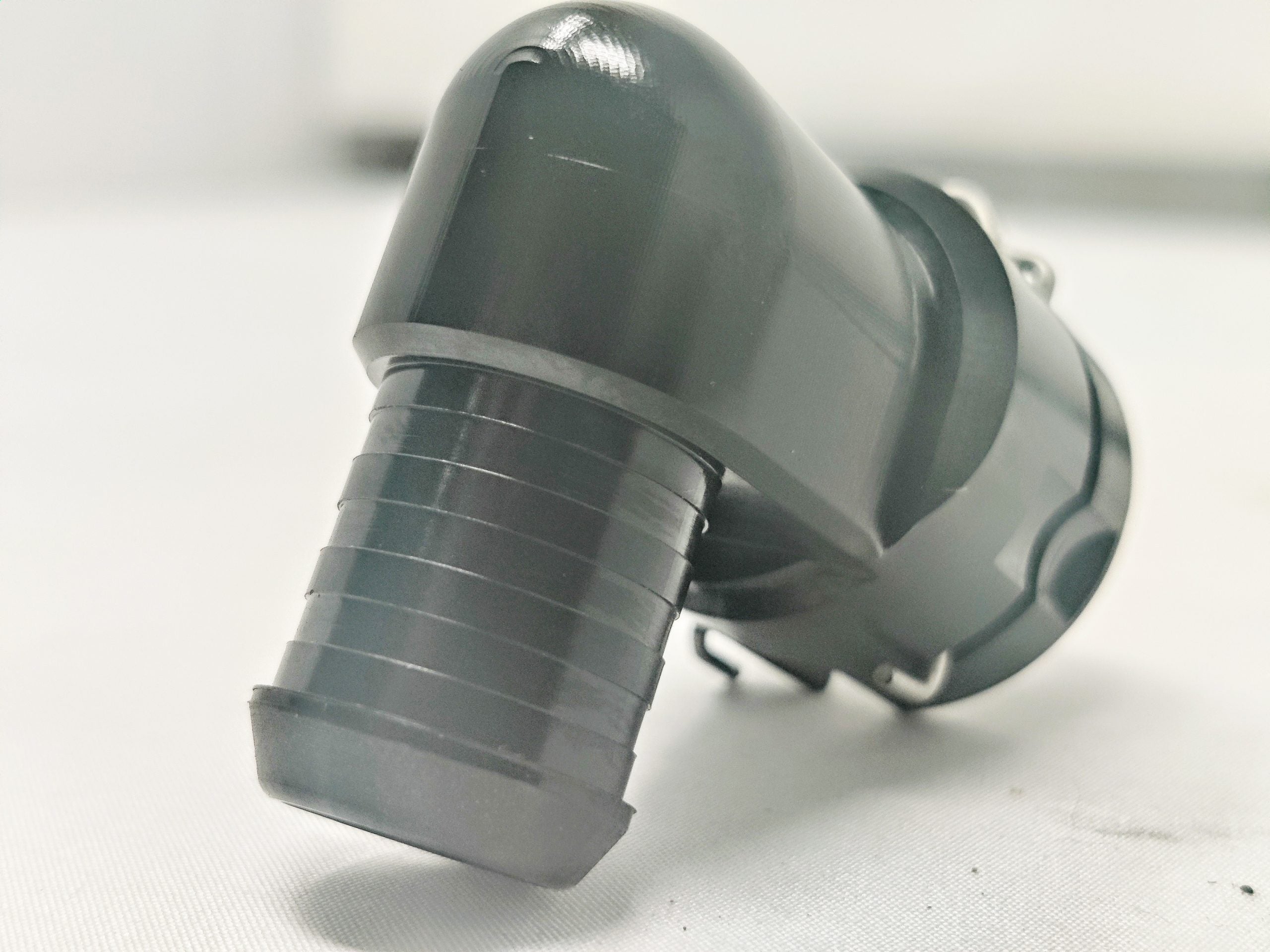 N54 Billet 90 Degree Coolant Tank fitting
