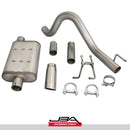 JBA 87-96 Jeep Wrangler YJ 2.5L/4.0L/4.2L 304SS Single Rear Exit Cat-Back Exhaust-1
