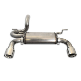 JBA 18-20 Jeep Wrangler JL 3.6L 304SS Dual Rear Exit Axle Back Exhaust - 0