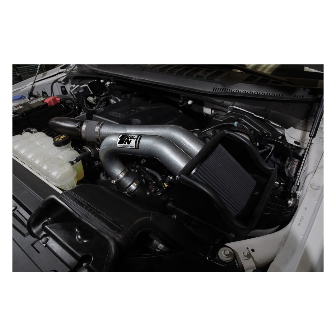 K&N 15-23 Ford F-150 (Incl. Raptor) 2.7L/3.5L V6 Performance Air Intake System