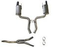 JBA 15-20 Ford Mustang EcoBoost 304 Stainless Steel Cat-Back Exhaust-1