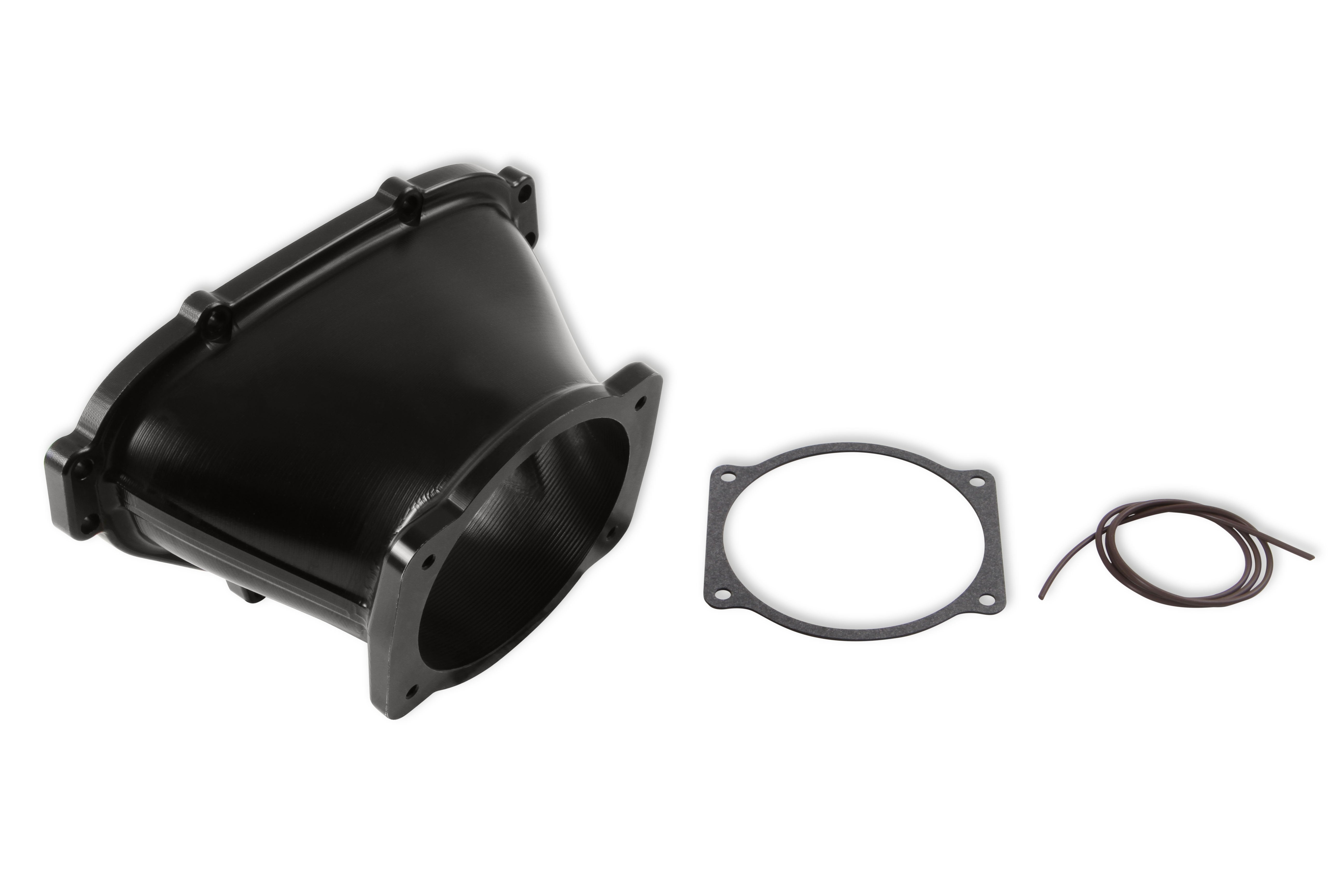 WEIAND BILLET TB ADAPTER. LS1 LO-RAM BLACK