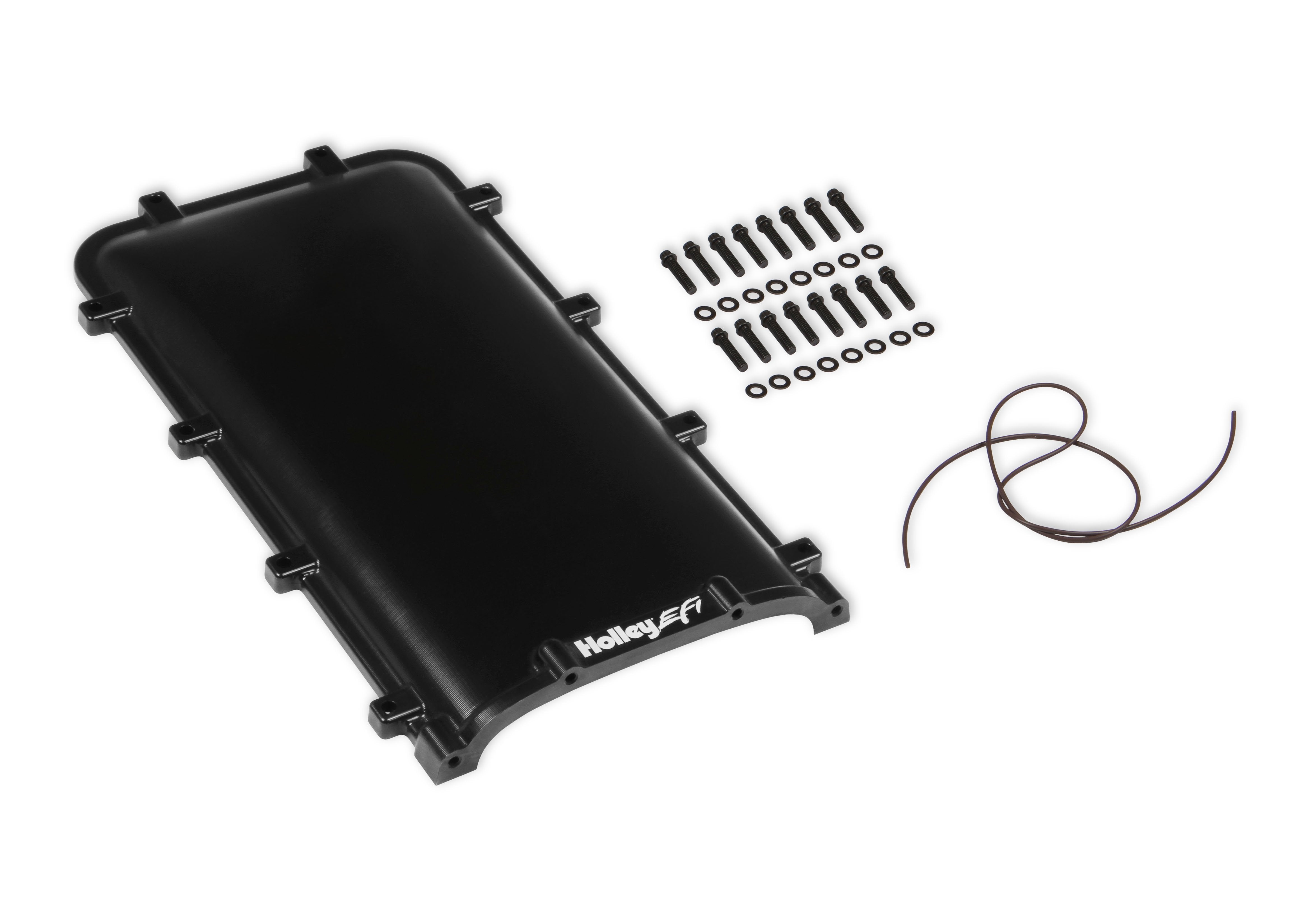 WEIAND BILLET LID. LO-RAM BLACK