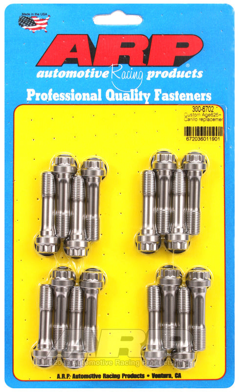ARP 3/8in Custom Age 625+ Carrillo Replacement (Pack of 16)