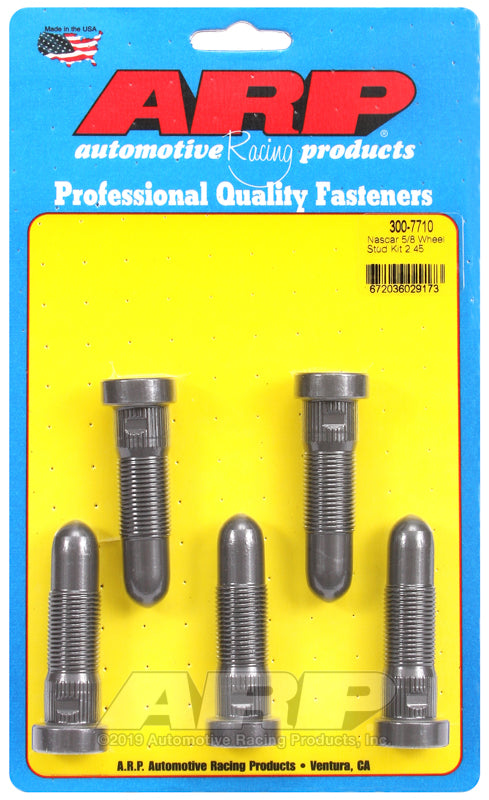 ARP 5/8-18 NASCAR Wheel Stud Kit (Pack of 5)
