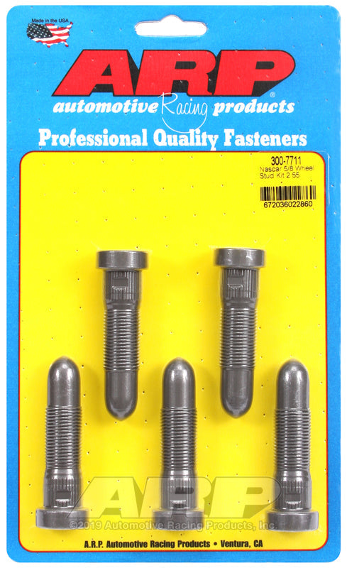 ARP 5/8-18 NASCAR Wheel Stud Kit  (Pack of 5)