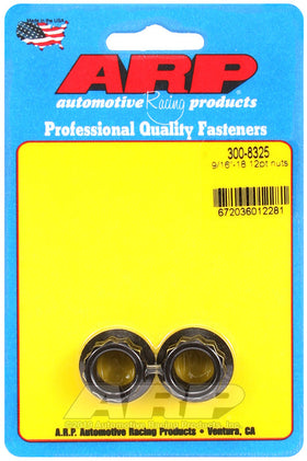 9/16-18 12PT NUT 2PK