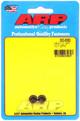 M6 X 1.0 12PT NUT (2PK)