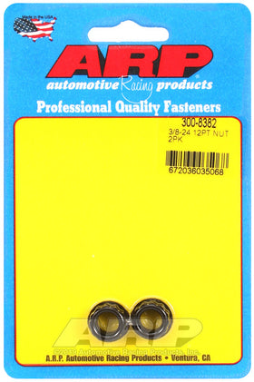 ARP 3/8in-24 / 12pt Nut Kit 2 Pack