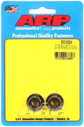 ARP 7/16in-20 / 9/16 Socket / 12pt Nut Kit 2 Pack