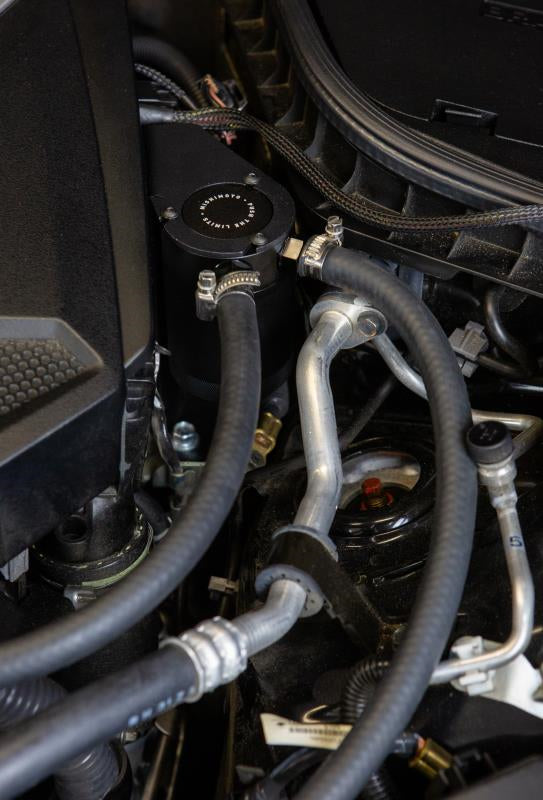 Direct-Fit Catch Can fits Infiniti Q50/Q60 3.0T 2016+