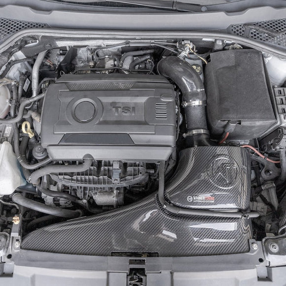 Wagner Tuning 13-18 Audi A3/S3 / 13-20 VW Golf 7 GTI/R 8V 2.0TFSI Carbon Air Intake 76mm