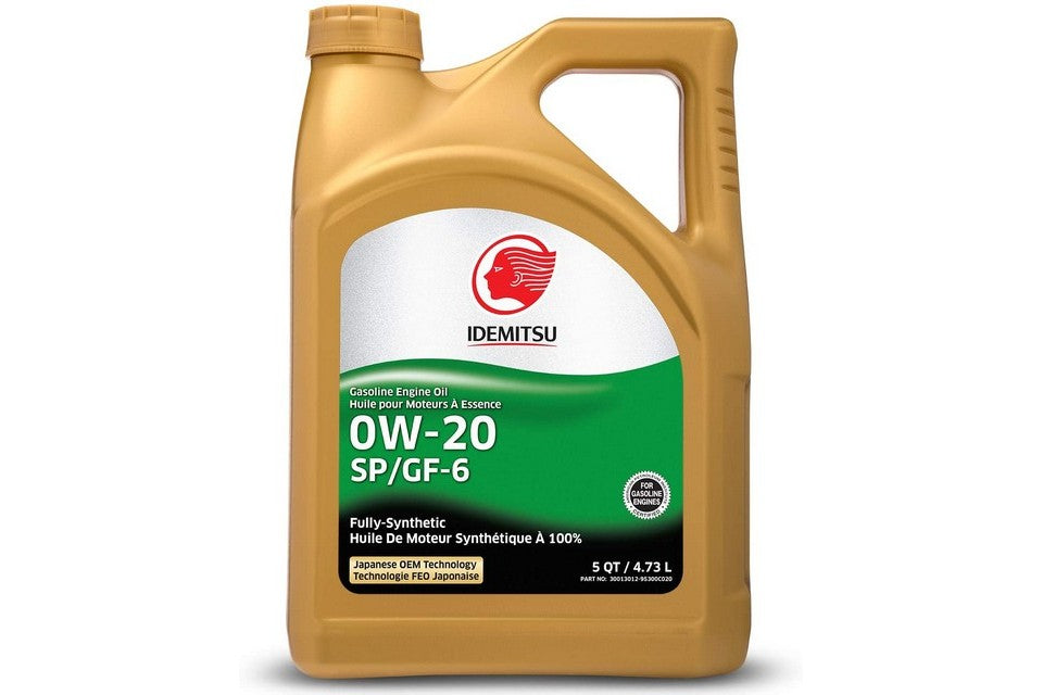 IDEMITSU Full Synthetic Engine Oil 0W-20 GF-6 5 QT