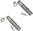 BBK 86-04 Mustang Cat Back Kit Varitune Mufflers Stainless Steel Tips-4