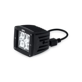 Body Armor 4x4 Cube LED Light Spot Pair with Wiring Harness