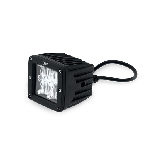 Body Armor 4x4 Cube LED Light Flood Pair with Wiring Harness