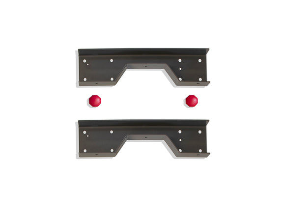 MaxTrac 88-98 GM C1500/2500 2WD 5/6 Lug Rear C-Frame Support Section - Pair