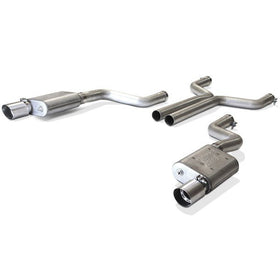 BBK 2015-16 Mustang GT Varitune Complete Cat Back Exhaust System (Includes Resonator Delete X-Pipe)