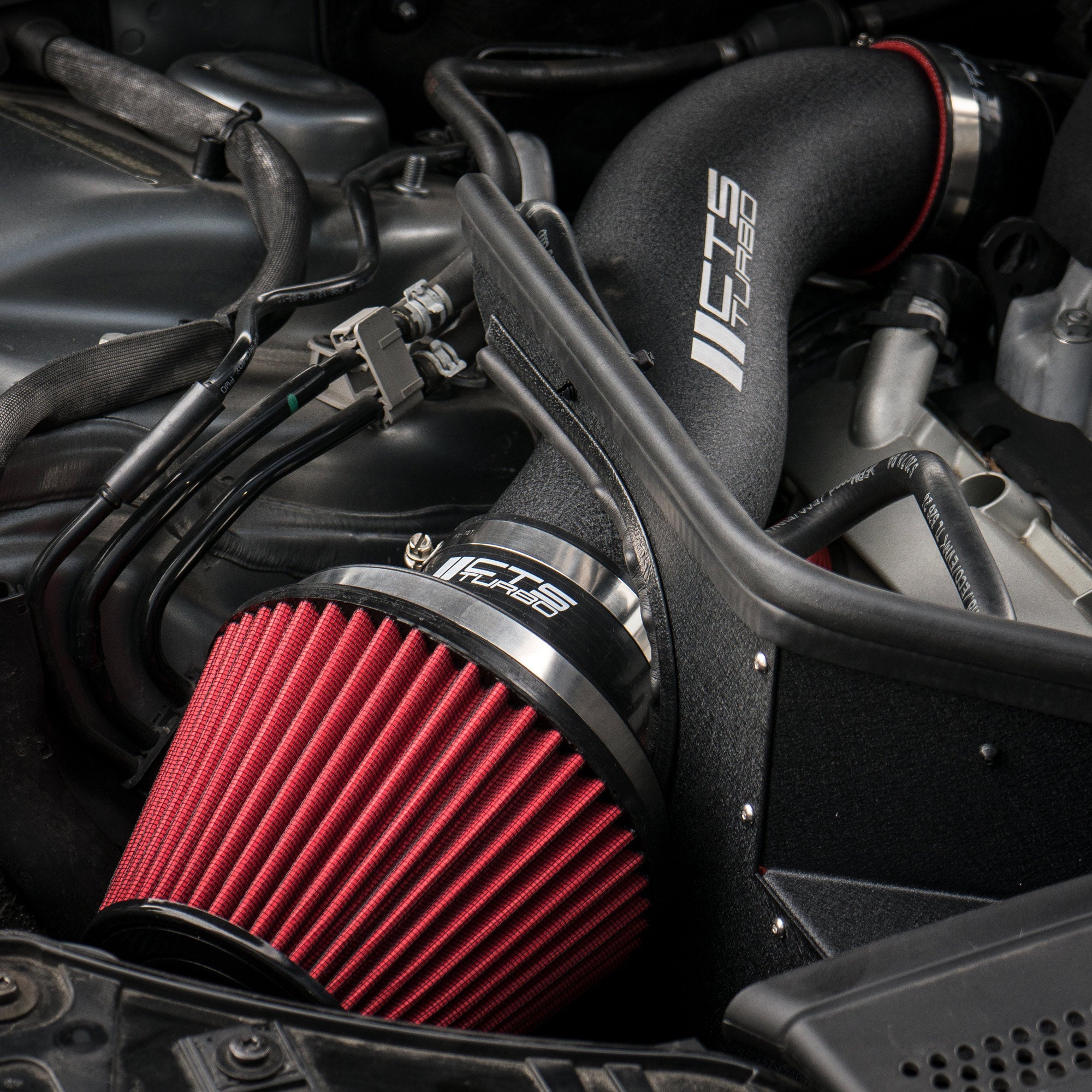 CTS TURBO AUDI B8/B8.5 S4, S5, Q5, SQ5 AIR INTAKE SYSTEM (TRUE 3.5″ VELOCITY STACK)