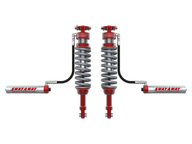 aFe 17-19 Ford F-150 Raptor Sway-A-Way 3.0 Front Coilover Kit w/ Remote Reservoirs and Comp Adj