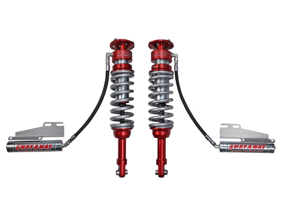 aFe Sway-A-Way 3.0in Front Coilover Kit 2017 Ford F-150 Raptor V6-3.5L (tt) w/Remote Reservoirs