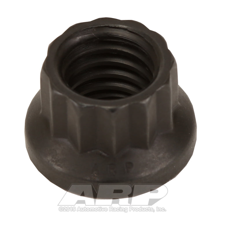 3/8-16 12PT BLK NUT