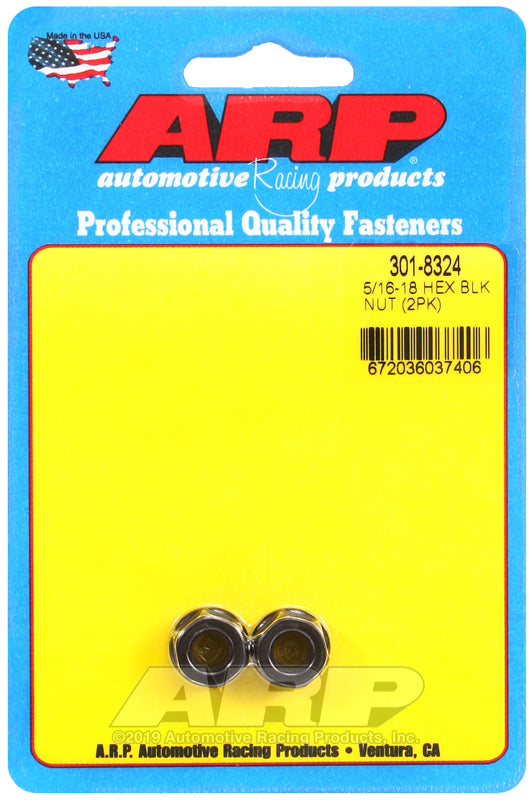 ARP 5/16-18 SS Hex Nut Kit - 2 Pack