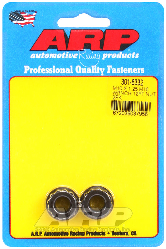 M10 X 1.25 M16 WRNCH 12PT NUT