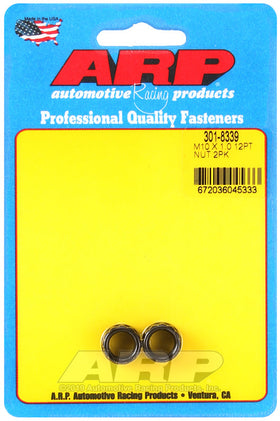 M10 X 1.0 12PT NUT 2PK