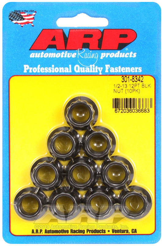 ARP 1/2-13 12pt Nut Kit (10 pk)