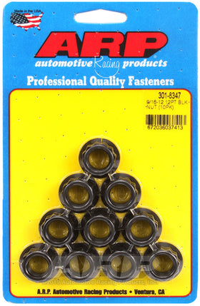 ARP 9/16-12 12pt Nut Kit (10 pk)