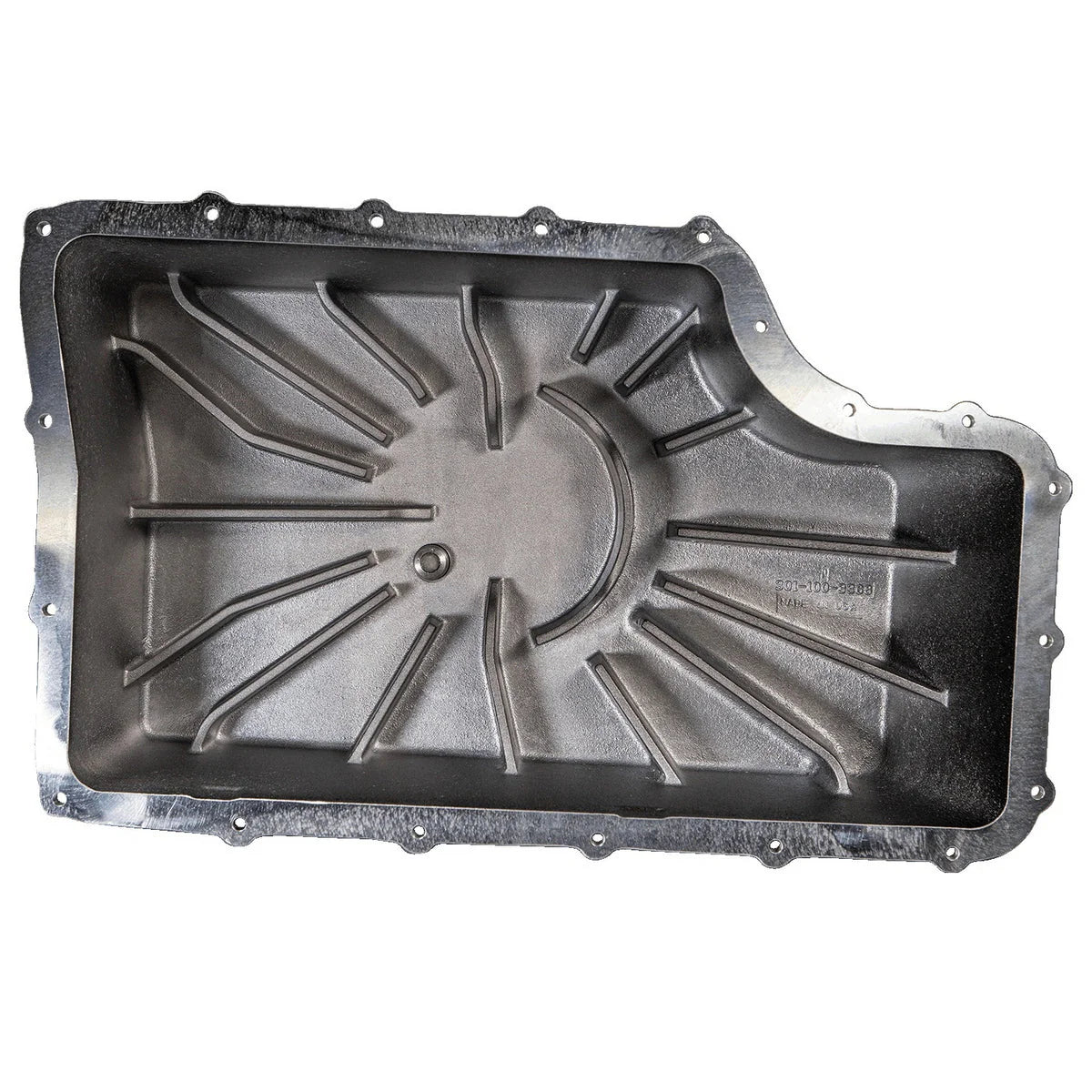 ATS Diesel High Capacity Aluminum Transmission Pan Ford 6R140 - 0