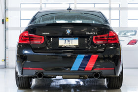 AWE Touring Edition Axle Back Exhaust for BMW F3X 340i / 440i - Chrome Silver Tips (102mm) - 0